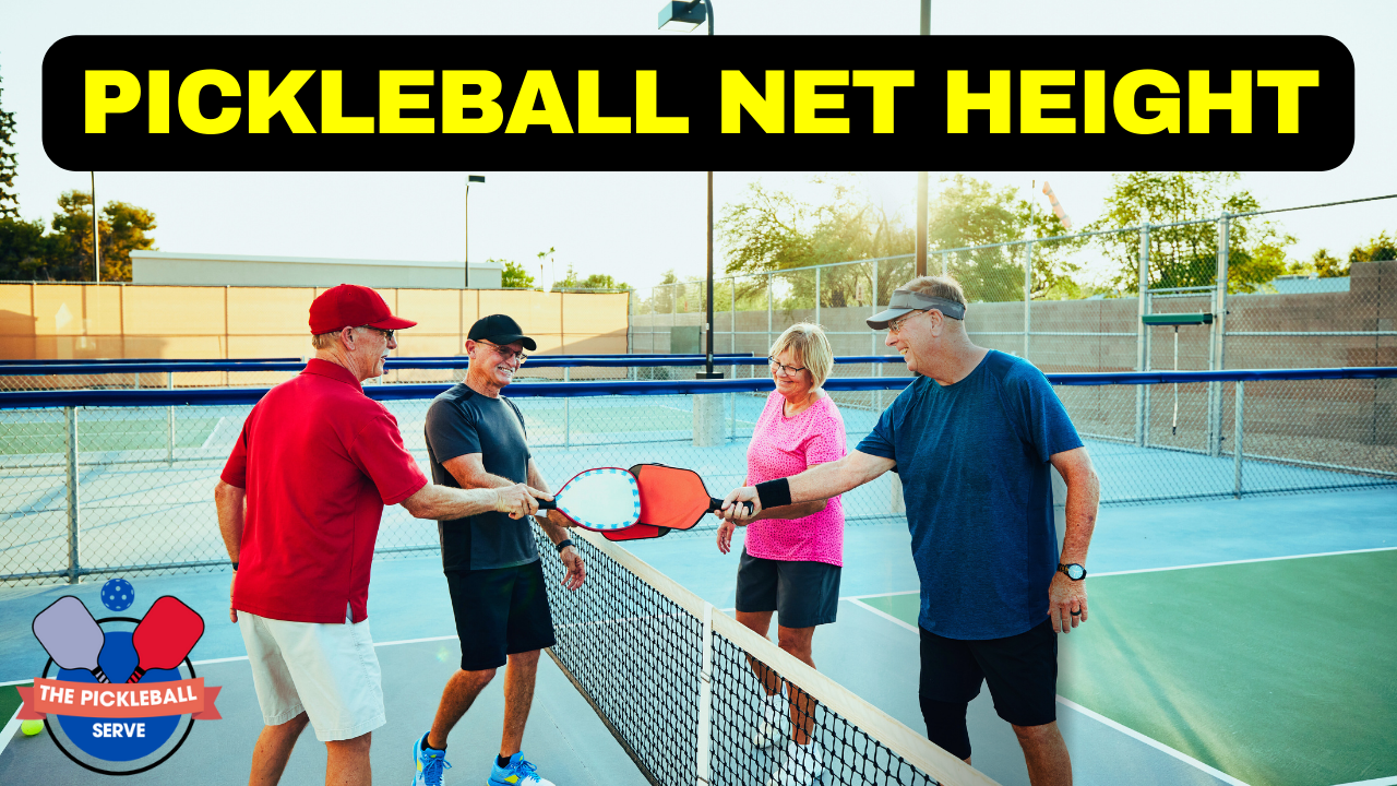 pickleball net height